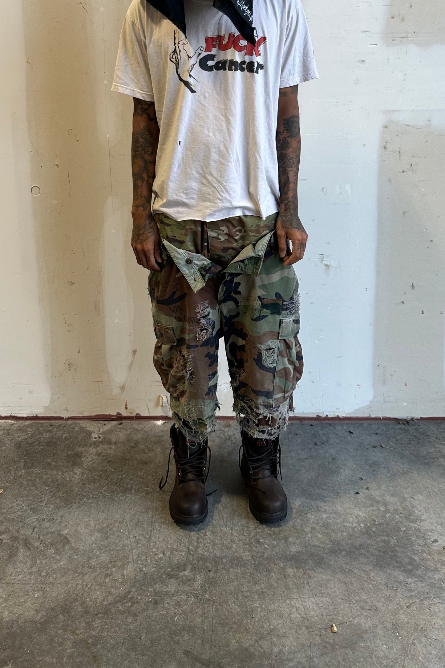 Handmade Shrapnel Shorts