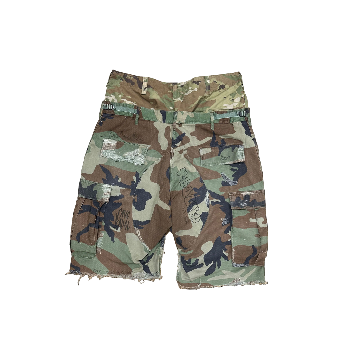 Handmade Shrapnel Shorts