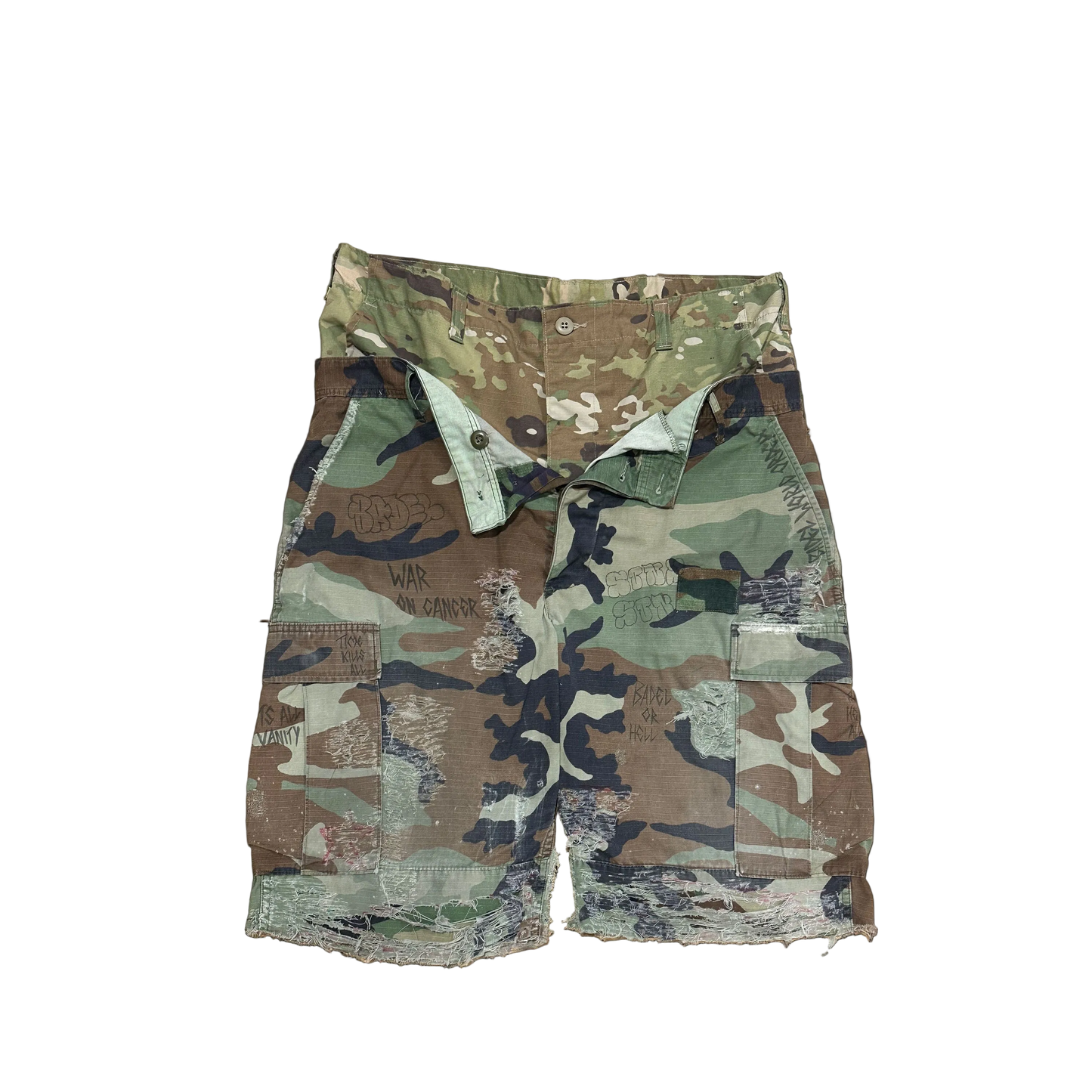 Handmade Shrapnel Shorts