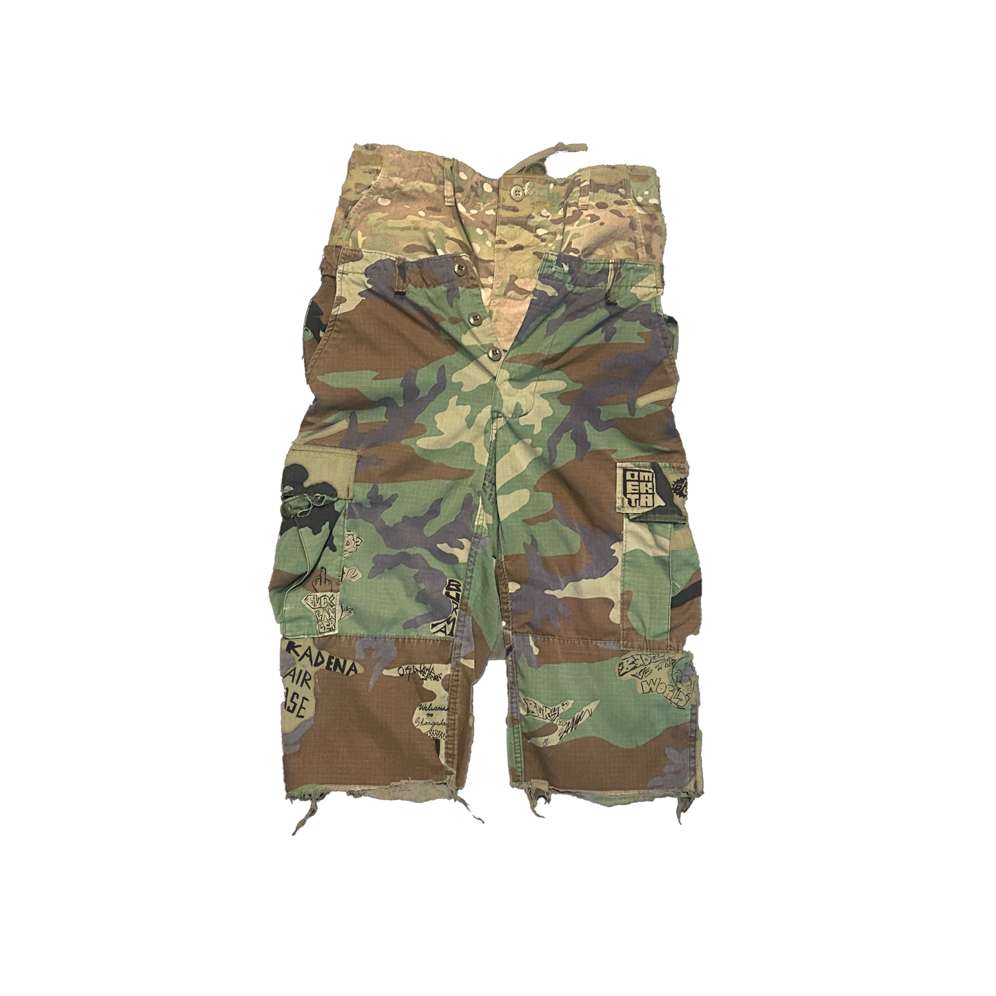 Handmade Shrapnel Shorts
